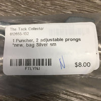 1 Puncher, 2 adjustable prongs *new, bag