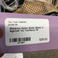 Nylon Scrim Sheet, 0 legs/tail *xc
