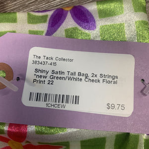 Shiny Satin Tail Bag, 2x Strings *new