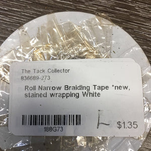 Roll Narrow Braiding Tape *new, stained wrapping