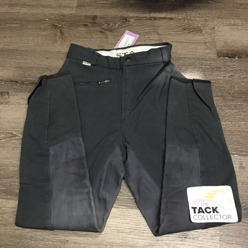 Full Leather Seat Breeches *gc, fading, stains, rubs ALL PROCEEDS DONATED