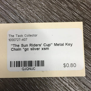 "The Sun Riders' Cup" Metal Key Chain *gc