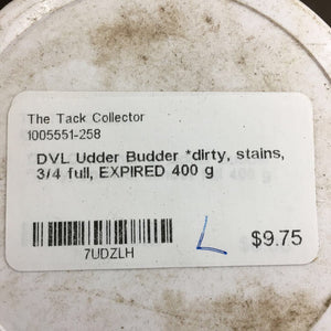 Udder Budder *dirty, stains, 3/4 full, EXPIRED