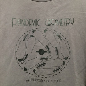 LS T Shirt "Pandemic Geometry" *xc