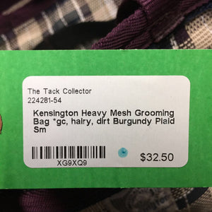 Heavy Mesh Grooming Bag *gc, hairy, dirt