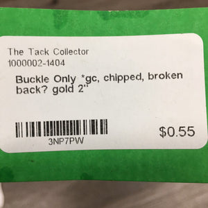 Buckle Only *gc, chipped, broken back?