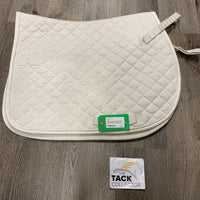 Quilted Jumper Saddle Pad *gc, mnr dirt, stains, hair, peeling sticker, light pilling