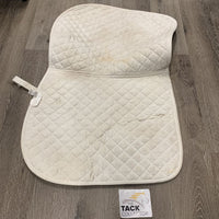 Quilted Jumper Saddle Pad *gc, mnr dirt, stains, hair, peeling sticker, light pilling
