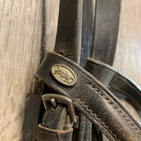 Rsd Narrow Bridle *0 Noseband, tight keepers, scrapes, dirty