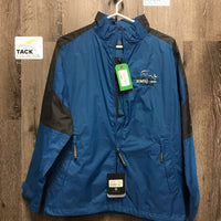 Light Rain Mesh Lined Jacket, Back Pocket "RMSJ Champ" *new, tags, wpf
