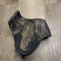 Pr Hind Boots, velcro *v.dirty, scratches, faded, gc, scrapes