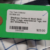 Cotton & Mesh Neck Only *vgc, v. mnr hair
