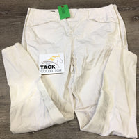 Side Zip Breeches *gc, wrinkled, stained, older, dingy, puckered