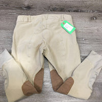 Euroseat Breeches *vgc, repair, pills, stained & stretched seat, pilly knees, seam puckers