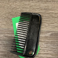 Plastic Mane Comb *fair, dirty, scratches, sticker