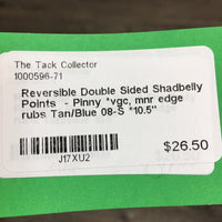 Reversible Double Sided Shadbelly Points - Pinny *vgc, mnr edge rubs
