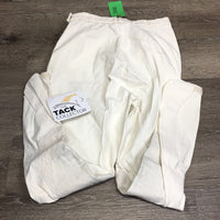 Side Zip Breeches *vgc, older, mnr stains, pilly edges & seam puckers
