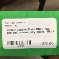 Leather Flash ONLY *gc, mnr dirt, creases, dry edges
