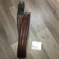 Leather Girth, 1x els *vgc, clean, hairy seams, stains, film, elastic: stretched, rubs & holey
