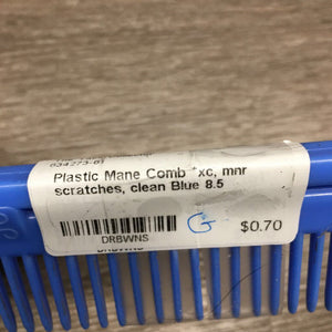 Plastic Mane Comb *xc, mnr scratches, clean