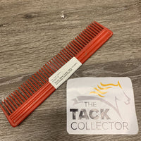 Plastic Mane Comb *dirty, scrapes, scratches, faded
