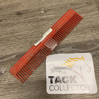 Plastic Mane Comb *dirty, scrapes, scratches, faded
