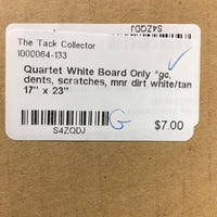 White Board Only *gc, dents, scratches, mnr dirt
