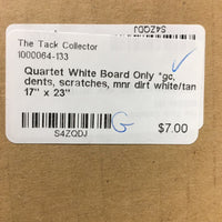 White Board Only *gc, dents, scratches, mnr dirt