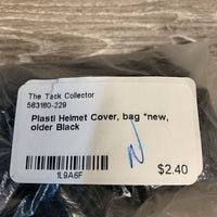 Plastic Helmet Cover, bag *new, older