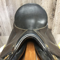 17" Med *4.25" Collegiate Dressage, 2 Billet Guards, Foam Panels, Sm Front Pencil Blocks, Flaps: 17"L x 12"W Serial #: 6528