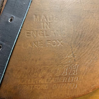 19" M *4.75" Griffith Saddlery Made by Lane Fox Gaited Cut Back, 2 Billet Guards, Foam Panels, 15.5"W x 12.5"W