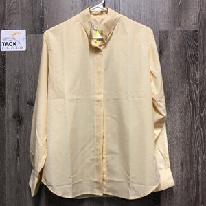 LS Show Shirt 2 Button Collars *vgc, older, seam puckers