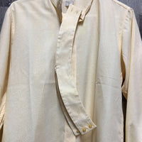 LS Show Shirt 2 Button Collars *vgc, older, seam puckers