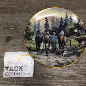 Georgia Jarvis Plate "Been a Long Day" #190/7500 *vgc, dusty