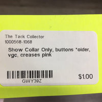 Show Collar Only, buttons *older, vgc, creases