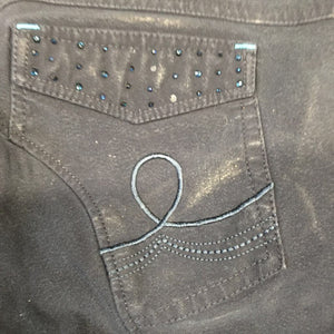 Euroseat Breeches, Bling *vgc, faded, seam puckers. stretches