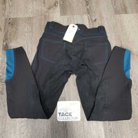 Full Seat Breeches *gc, seam puckers, crinkles/puckers, mnr faded & threads