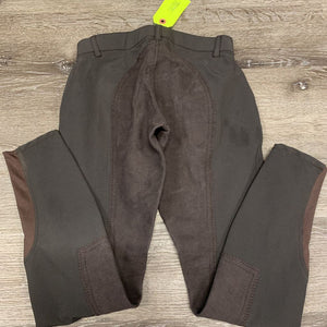 Full Seat Breeches *vgc, older, faded, seam puckers, sm snags