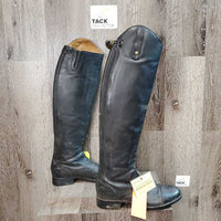 Pr Field Boots, Zips *vgc, dirt, mnr rubs, toes: mnr scrapes, scratches & faded
