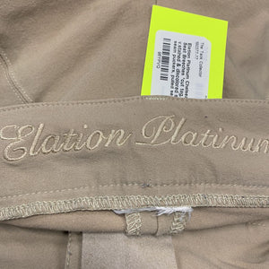 Euroseat Breeches *cut tag, stains, v.stained & discolored seat/legs, seam puckers, pulled seat seams