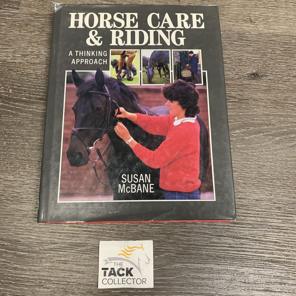 Horse Care & Riding by Susan McBane *rubs, scrapes, curled/ripped edges, bent corner