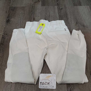 Breeches *vgc, older, mnr seam puckers, stains & pulled seat seam