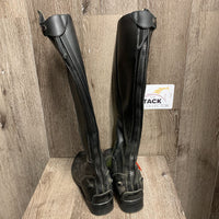 Rear Zip Field Boots *vgc, mnr dirt, rubs, dusty, mnr toe/heel scuffs

