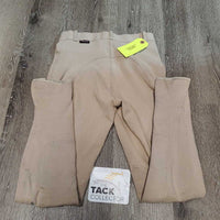 Euroseat Breeches *dirty, stained, discolored, seam puckers, snags, cut tag, seat seam: rubs/thin
