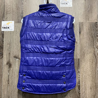 Puffy Vest, Zip, tag *vgc, mnr hair