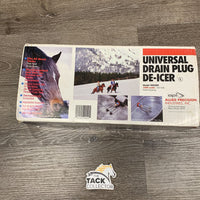 Universal Drain Plug Water De-Icer, Box *like new, box rubs

