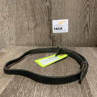 Thick Flash Strap ONLY, Roller Buckle, 2 keepers *gc, bent, curled end, dirt, xholes, stretched keeper

