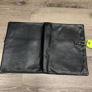 Cloth/Leather Folding Passport Travel Folder *xc