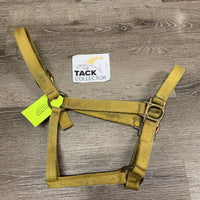 v.Thick Nylon Halter *discolored, stains, older, dirt, frayed/rubbed edges, oxidized
