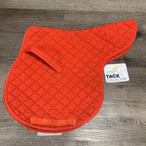 Thin Quilt Fitted Jumper Saddle Pad *gc, mnr dirt, hair, stains